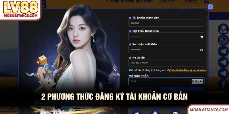 2 phương thức đăng ký tài khoản LV88 cơ bản 2 phương thức đăng ký tài khoản LV88 cơ bản