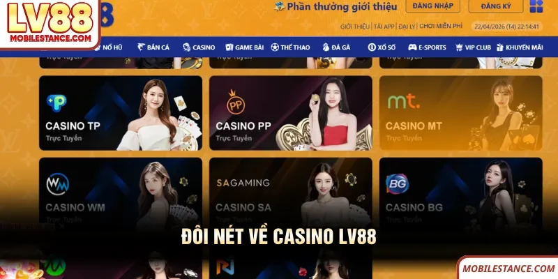 Đôi nét về casino LV88 Đôi nét về casino LV88