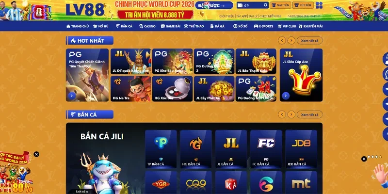 LV88 🎖️ Link Vào Nhà Cái LV88.COM Top #1 Google VN ✔️ 28 Lựa chọn sảnh game bạn yêu thích tại LV88